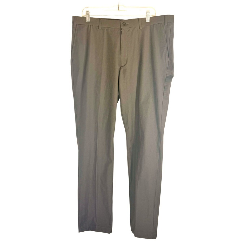 Michael Kors Men's NEW olive Dress Pants Performance Straight‎ Fit 38" W x 32"L